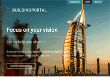 Tablet Screenshot of buildingportal.com